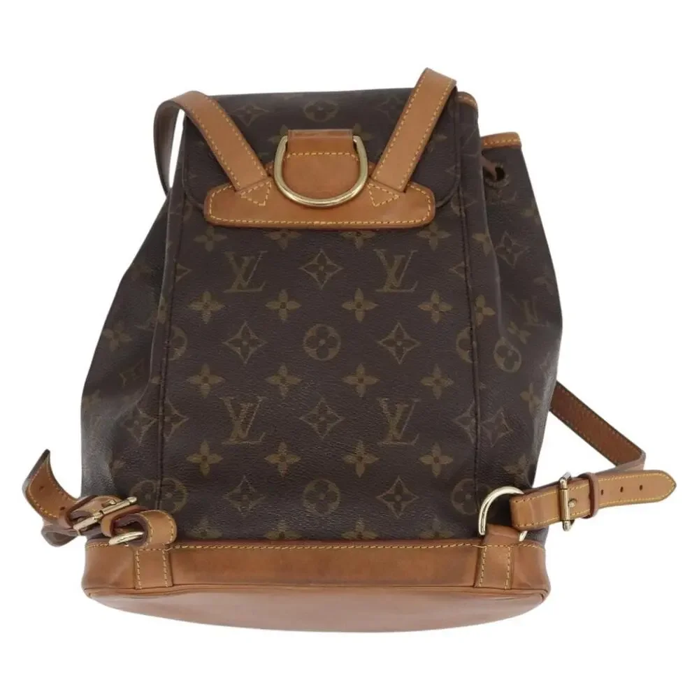Louis Vuitton Monogram Montsouris MM Backpack Brown